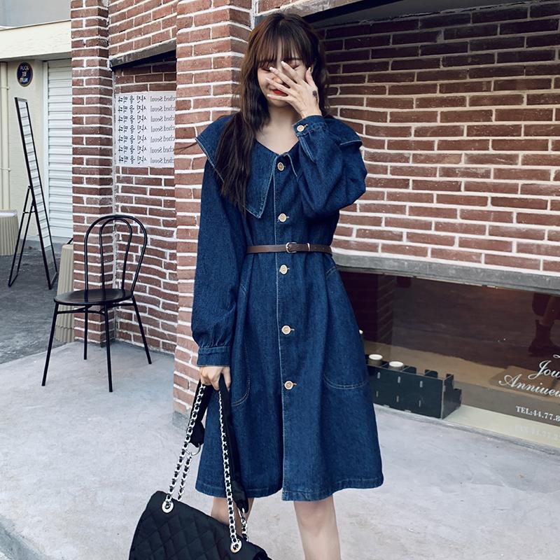 Levi'sx GANNI ビッグカラーデニムワンピース | dwk.ac.th