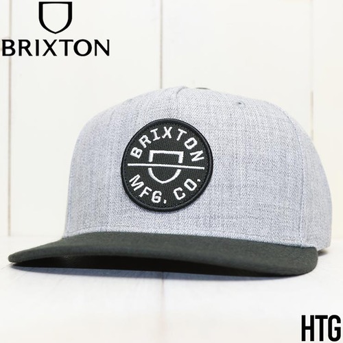 BRIXTON ブリクストン CREST C MP SNAPBACK CAP スナップバックキャップ 帽子 HTG 日本代理店正規品