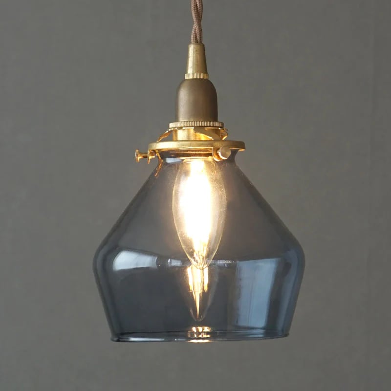 AXCISガラスシェード ポワー ブルーグレー #336 K1 HS2533 HS3195