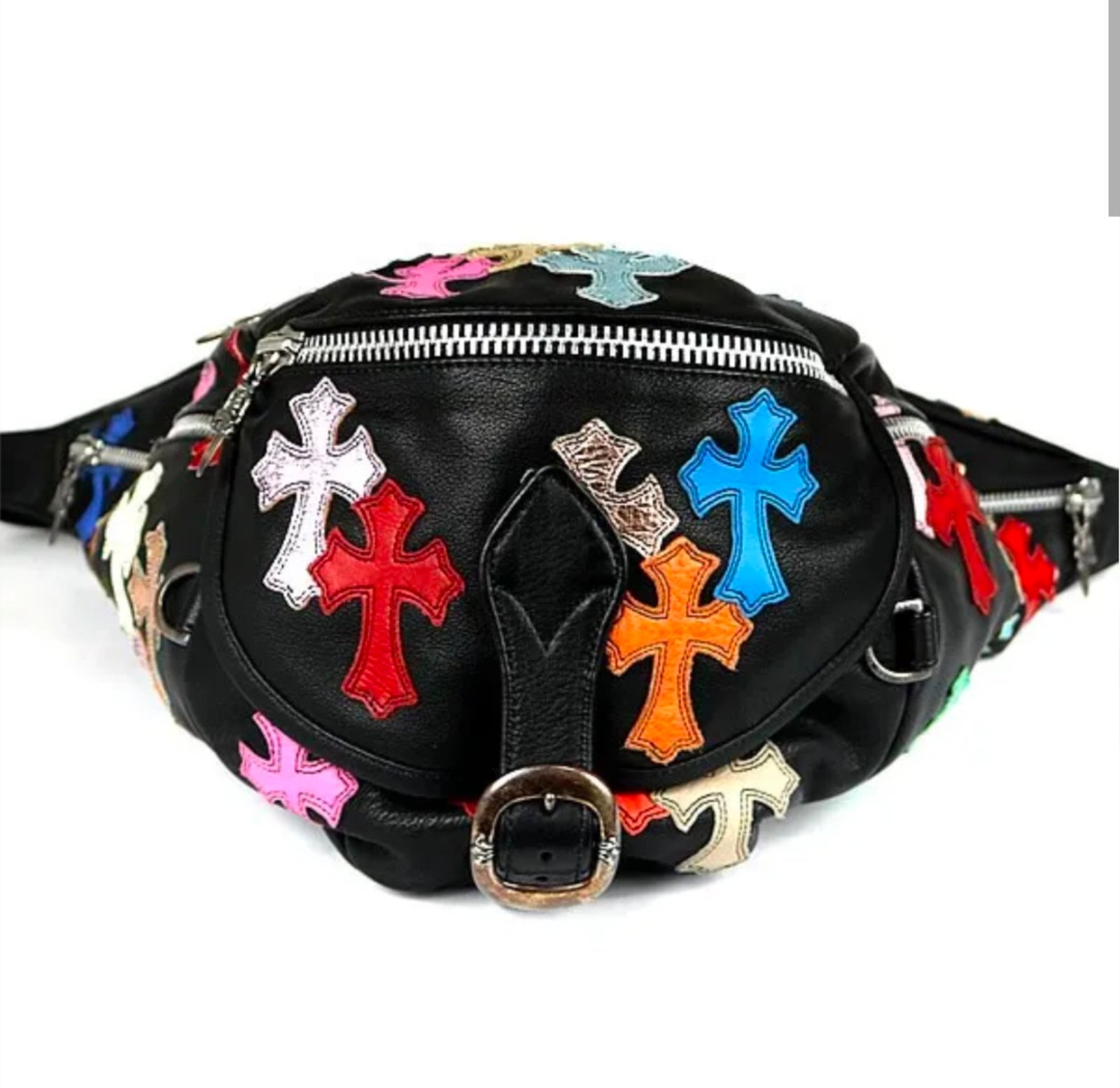CHROME HEARTS クロムハーツ スナットパック ボディバッグ マルチ