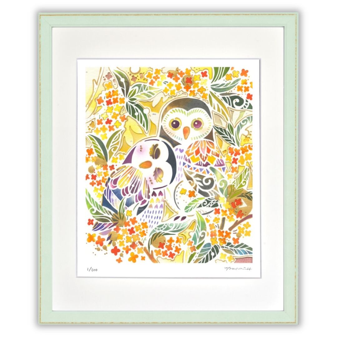 平石智美 「フクロウと金木犀の家」