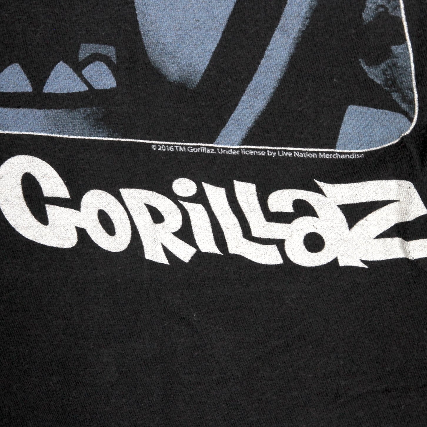USED【S】Gorillaz Rock The House Tee / Tultex ©2016 | Jubilee Vintage