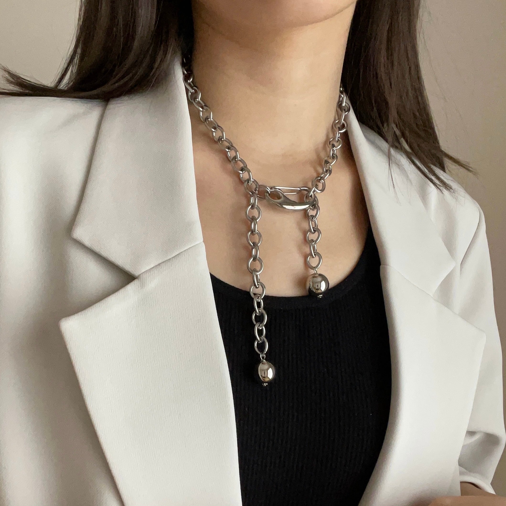 Surgical stainless steel Necklace #1