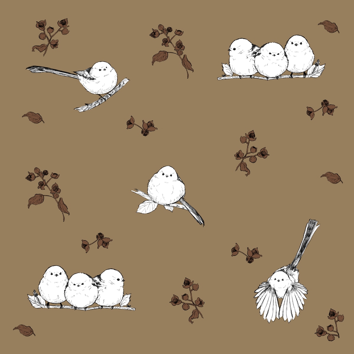 シマエナガクリーナークロス（ツルウメエナガシリーズ） | shimaenacafe