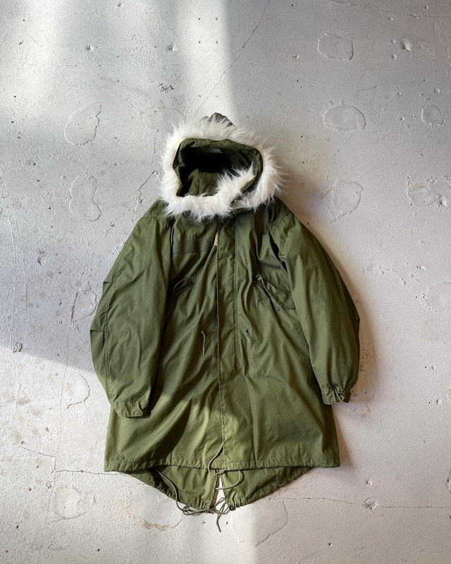 Deadstock! XS! 80's U.S. ARMY M65 Fishtail Parka Full Set | vintage  clothing twoface