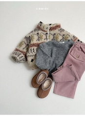 〖取寄〗韓国子供服 / 26winter / minirobe / エディボアジップアップ / キッズ *S~XL*