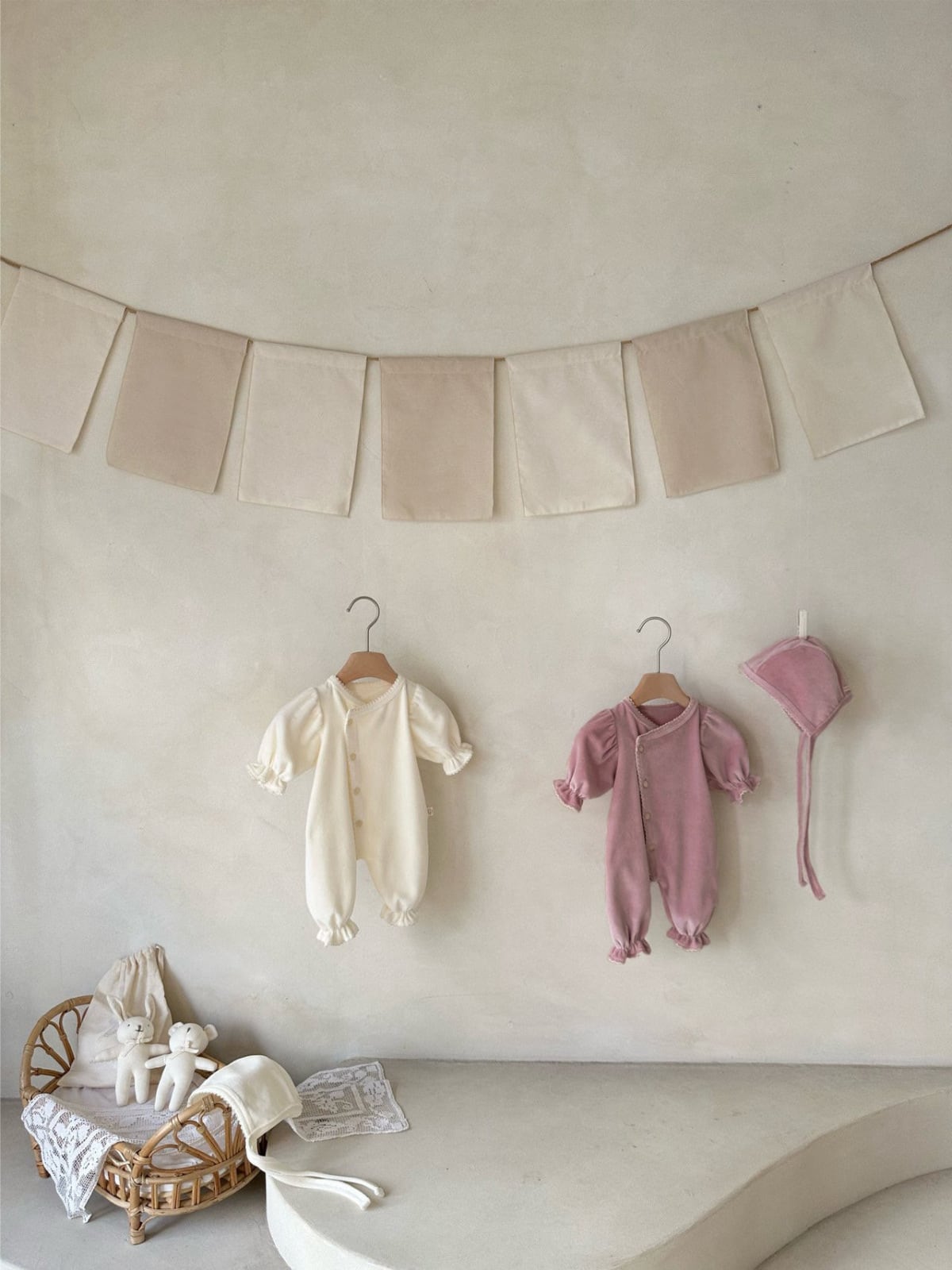 シンプルベビードレス♡