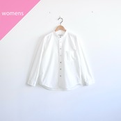 RINEN | 80/2 ダウンプルーフ スタンドカラーシャツ