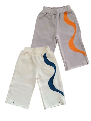 art pattern sweat bottoms