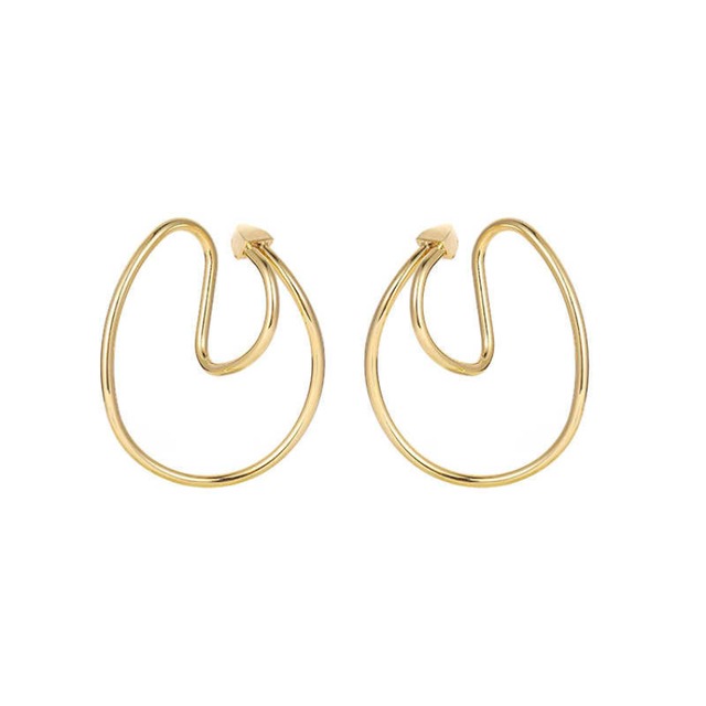 double hoop ear cuff　J00395