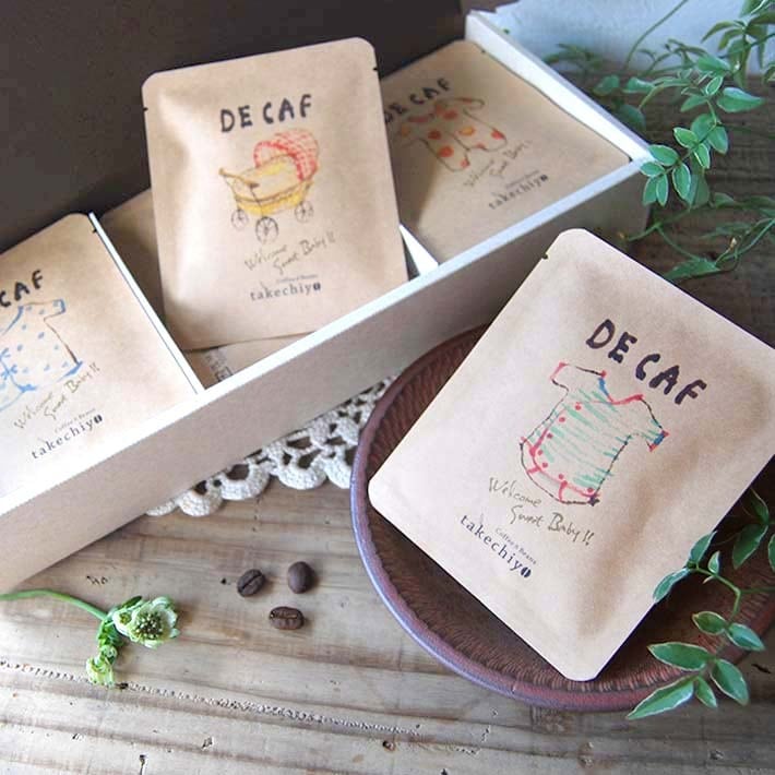 ご出産祝い ギフトボックス ドリップパック18個入【ディカフェ（カフェ