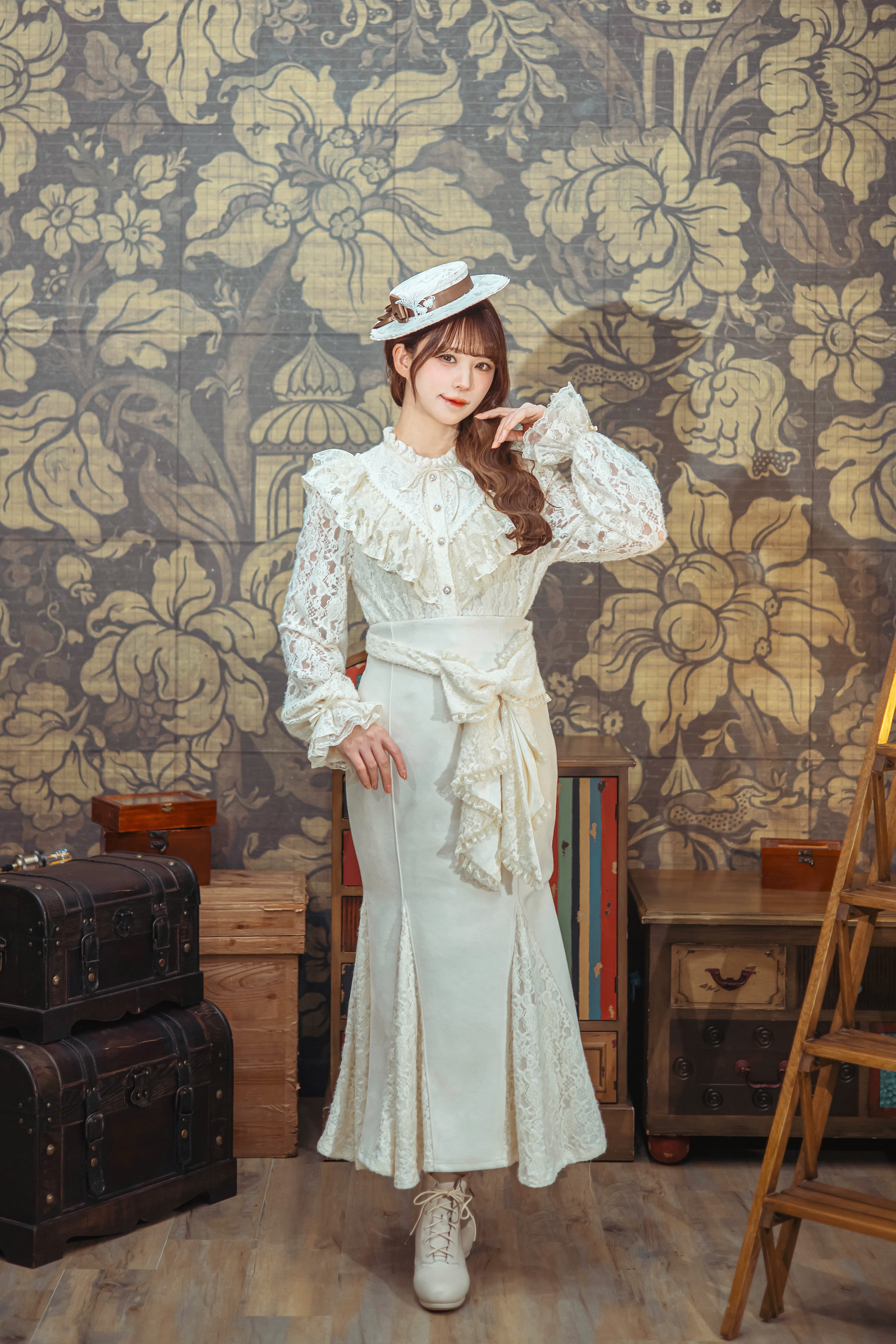 ベル・ラ・ドンナ バックリボンマーメイドスカート | HoshibakoWorks