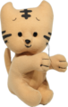 Old Stuffed Toy: Sad cat