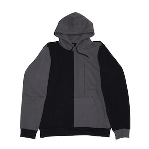 POETIC COLLECTIVE BLOCK HOODIE BLACK / GRAY