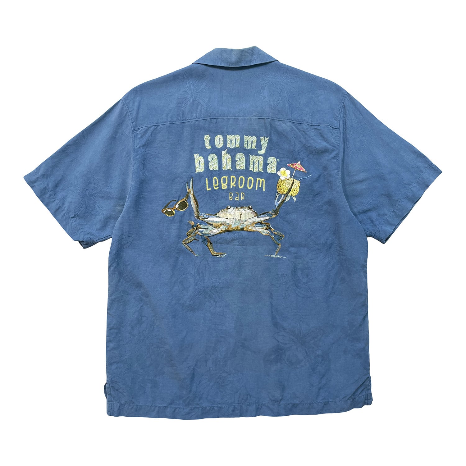 USA 古着 Tommy Bahama トミーバハマ シルク 開襟 アロハシャツ