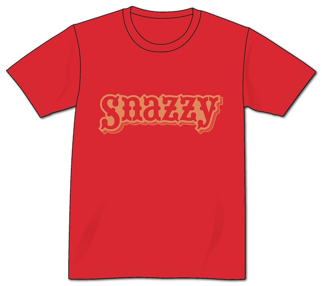 Snazzy Tシャツ レッド