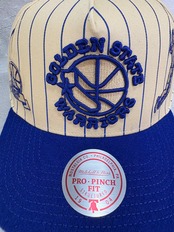 Mitchell＆Ness/ミッチェルアンドネス NBA ゴールデンステート・ウォリアーズ キャップ クリーム