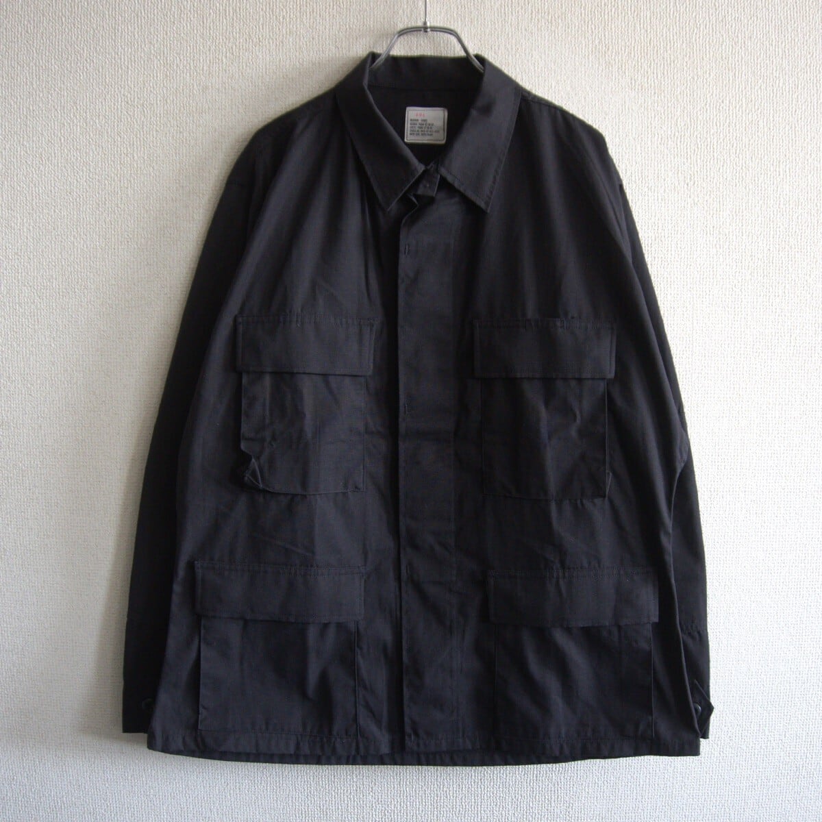 希少/Mサイズ】US ARMY【90S/BLACK357】MEDIUM SHORT BDU ジャケット