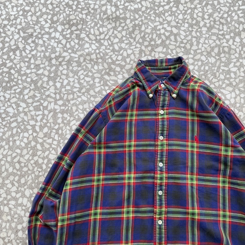 Ralph Lauren / check ls shirt sizeL