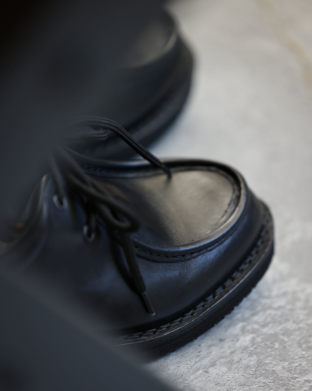VERA MOUNTAINS 306 [ Tirolean shoes ] VEGETALE NERO | SHOEiSM