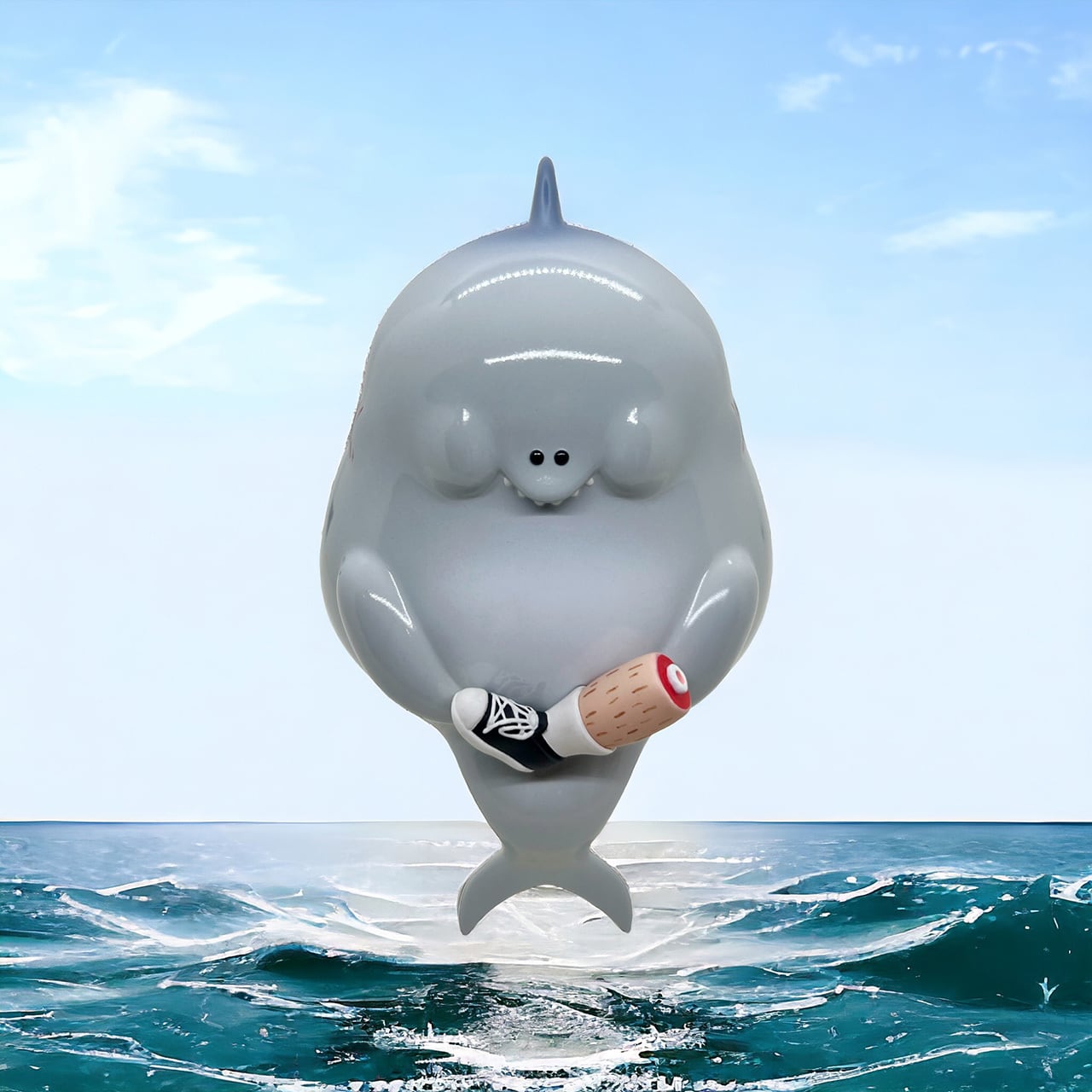 ホッキョクグマの置物 midnight sons keith sandulak Shelf sitting