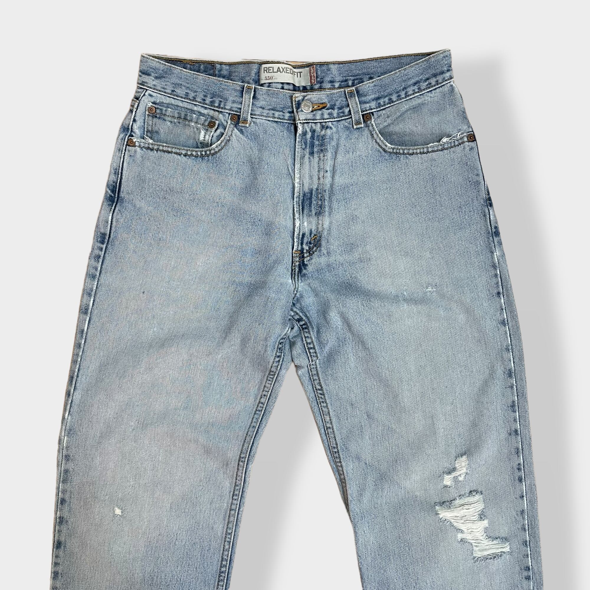 LEVI'S】550 ジーンズ デニム ジーパン ワイドテーパード バギー