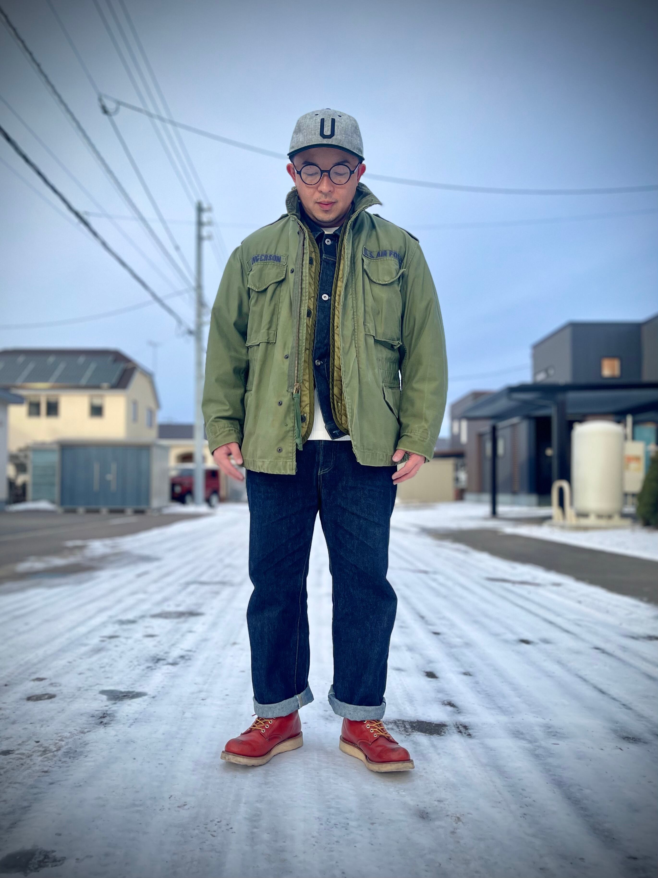 M-R】U.S.Army 80's M-65 Field Jacket 3rd Model OG-107 M-R】U.S.Army 80's M-65 Field Jacket 3rd Model OG-107