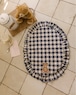 予約【kiki&nini】Teddy Grove Gingham Walking Mat (Navy)