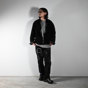 barbell object(バーベルオブジェクト)再入荷、leather jktコーディネート