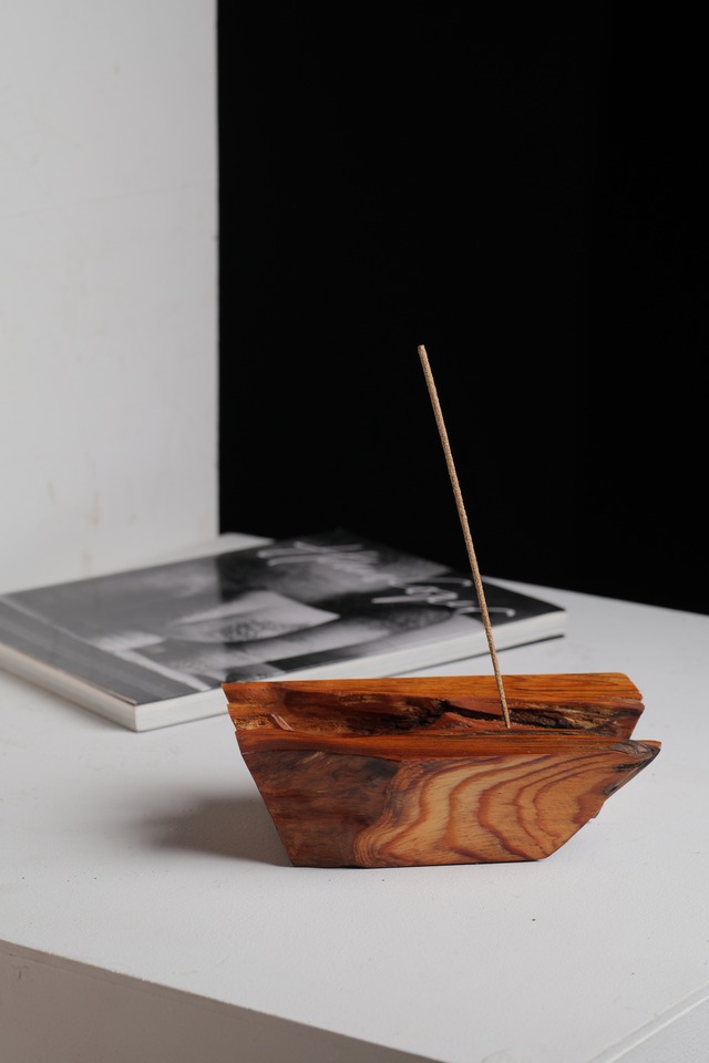 黒松-black pine- Incense Holder #193