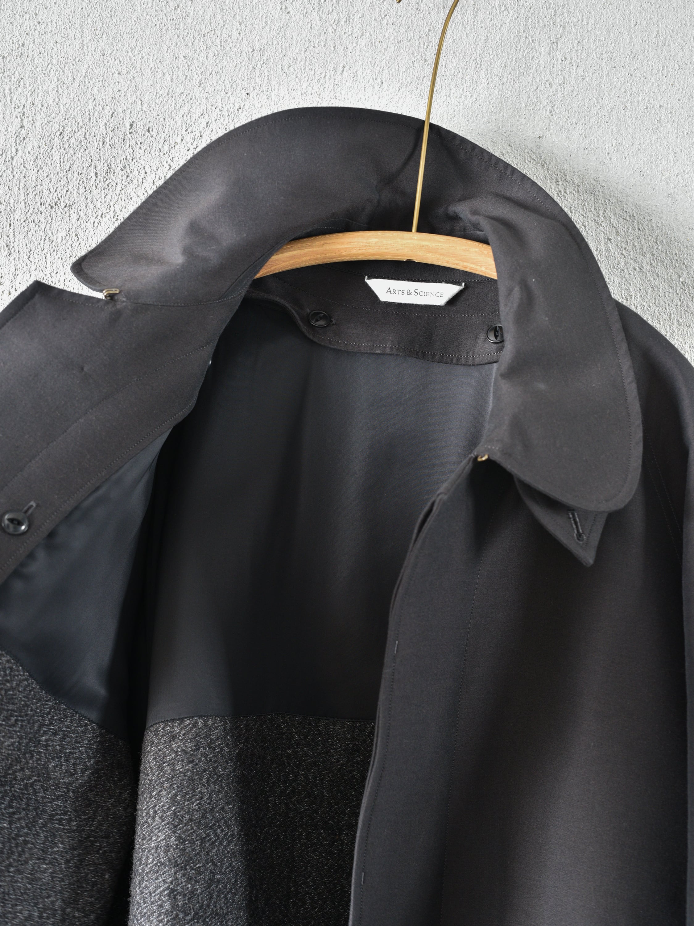 ARTS&SCIENCE / AW / Balmacaan long / Unisex 2 | MUTTE ARTS&SCIENCE / AW / Balmacaan long / Unisex 2 | MUTTE