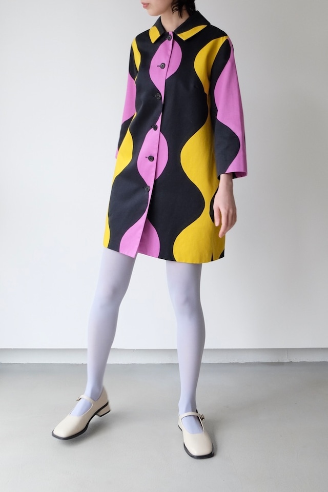 Marimekko cocoon coat