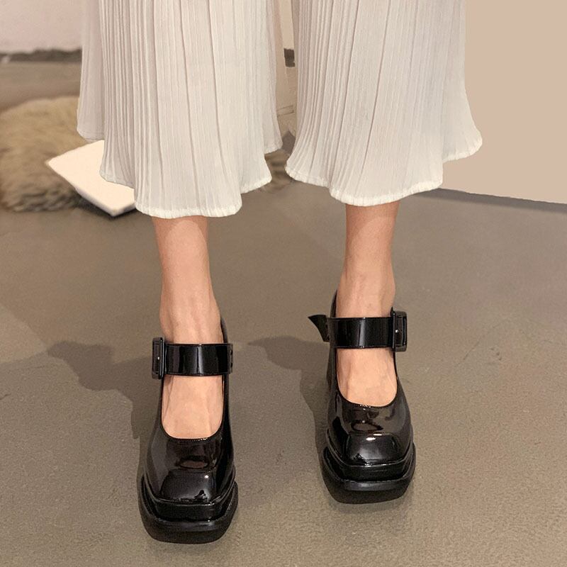 サマーレッドハイヒールレザー 靴 シューズ 大人ガーリー スウィート キュート カジュアル 夏物 フェイクシューズ25435285188