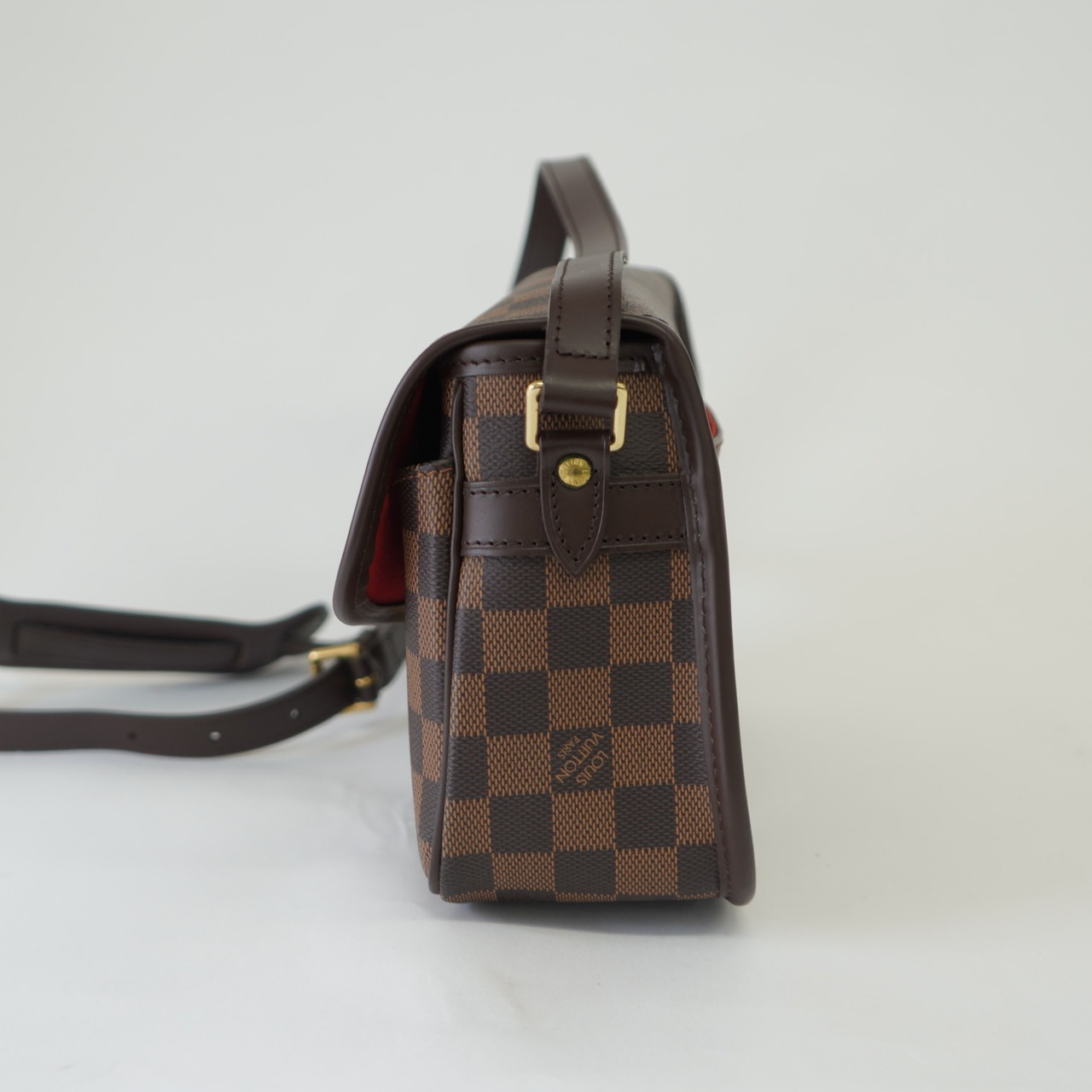 LOUIS VUITTON ルイヴィトン ダミエ ソローニュ ショルダーバッグ N48079 ブラウン