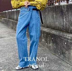 UNBALANCE DENIM PANTS 203K521