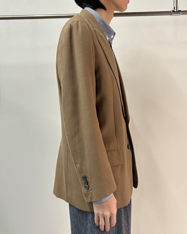 【Maison Margiela】peaked lapel single tailored jacket