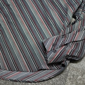 smooth cloth multi diagonal stripe shirt