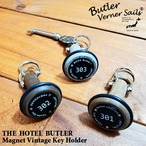 Butler Verner Sails ウォルナットマグネットモーテルキーチェーン