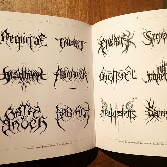 デザインの本「Lord of the Logos／Christophe Szpajdel | 古本 