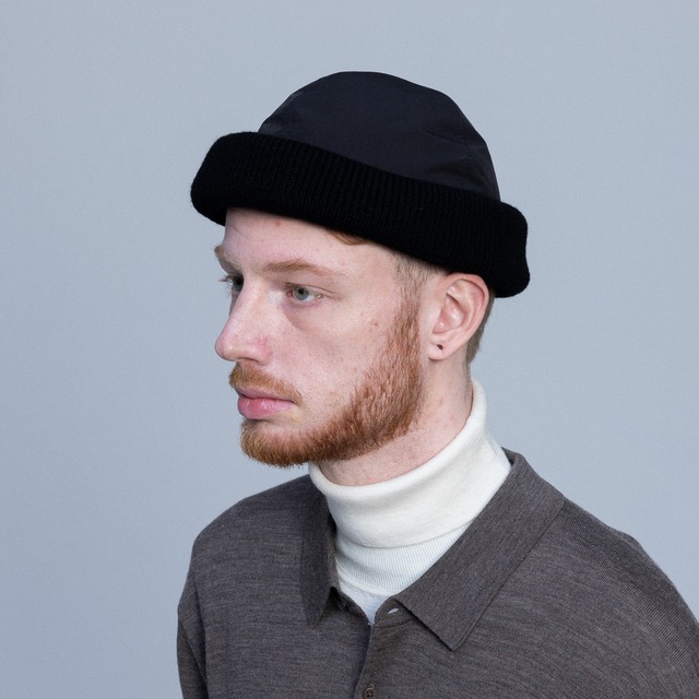 Nine Tailor(ナインテイラー) 26AW "Cassia Dome Cap" -Black-