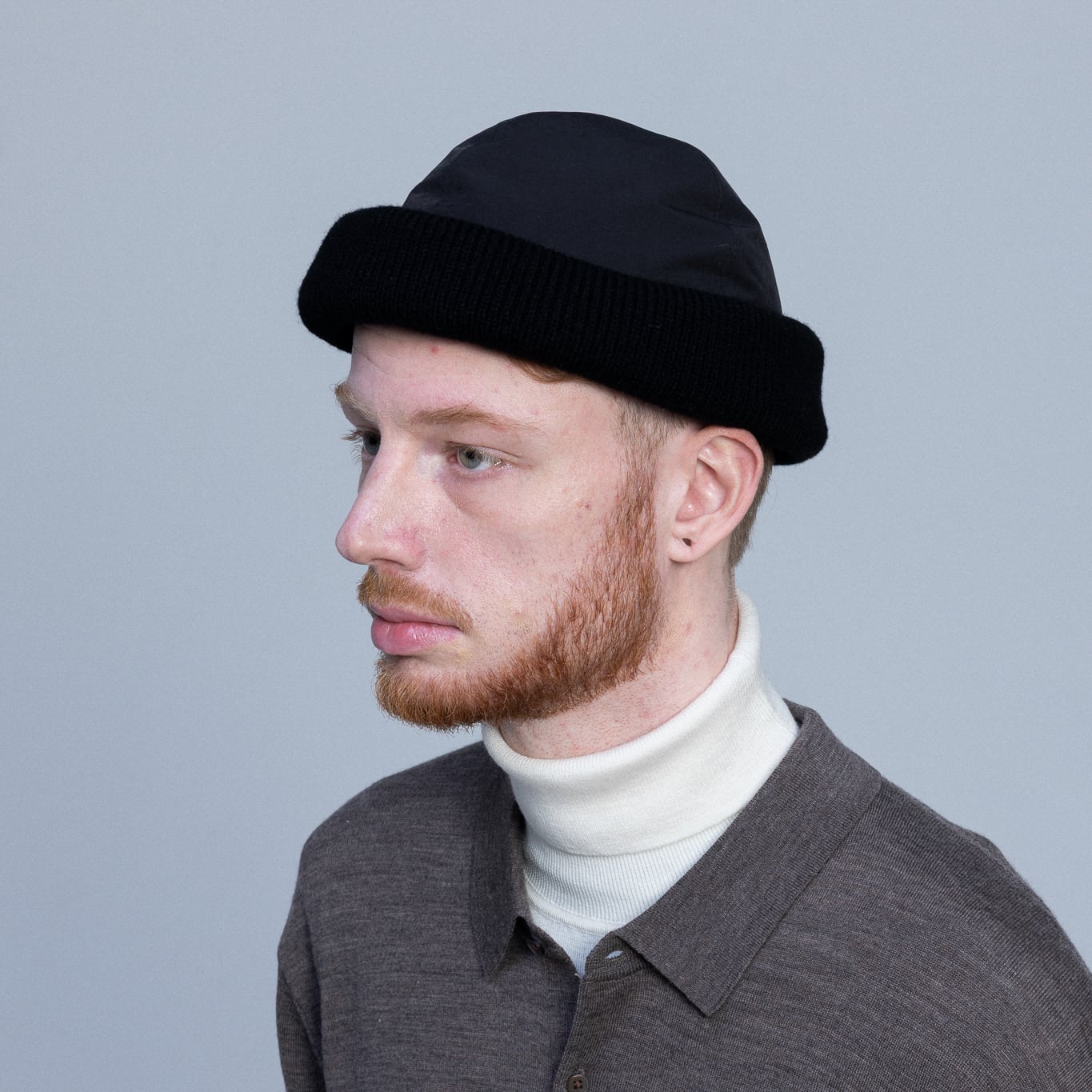 Nine Tailor(ナインテイラー) 26AW "Cassia Dome Cap" -Black-
