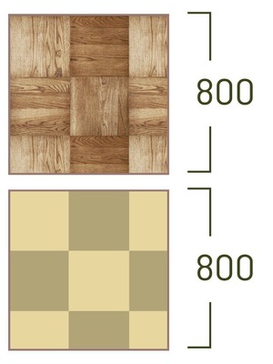 オーダー：M様  800×800〔parquet 300〕