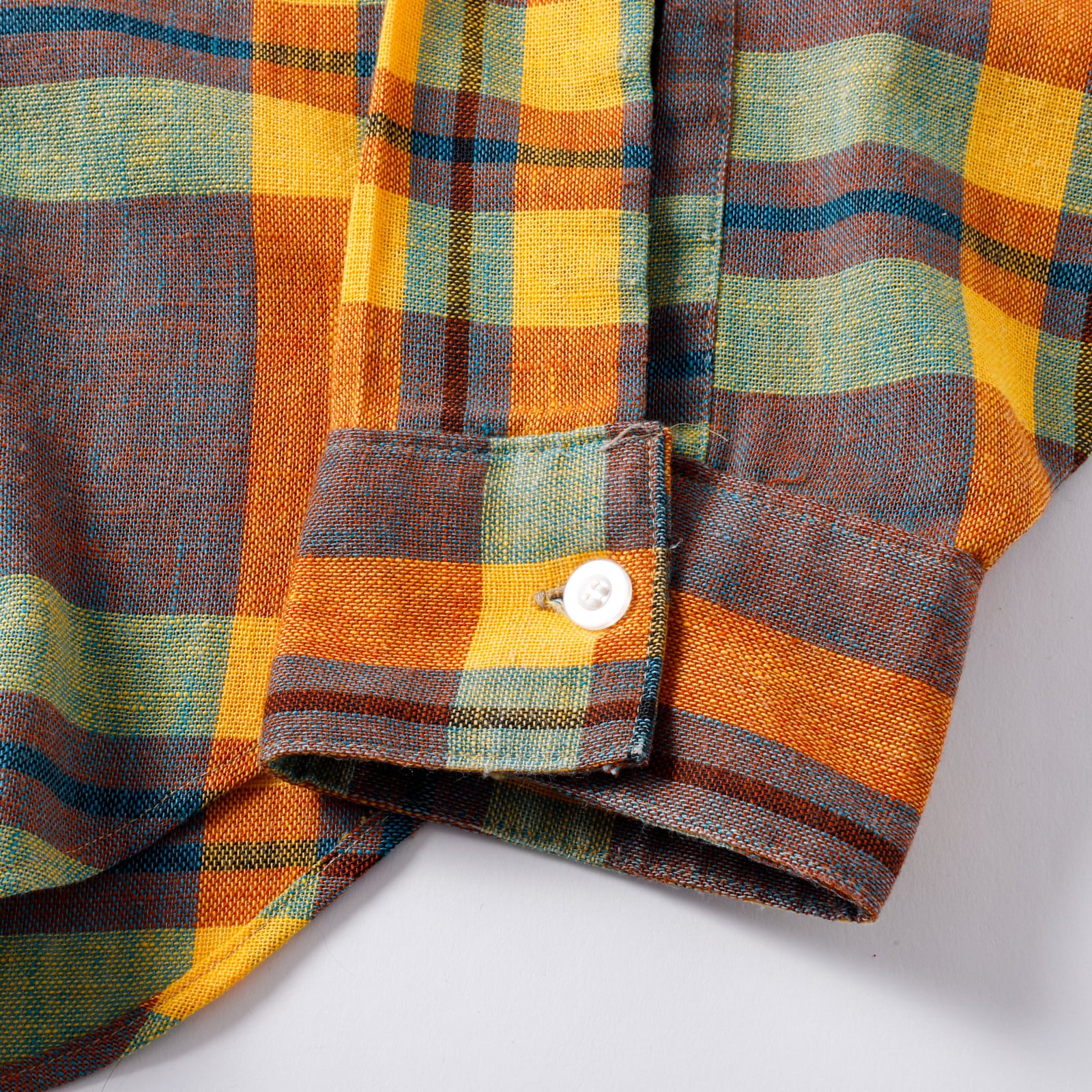 極美品】60s VAN HEUSEN special Vintage check Shirts big size made