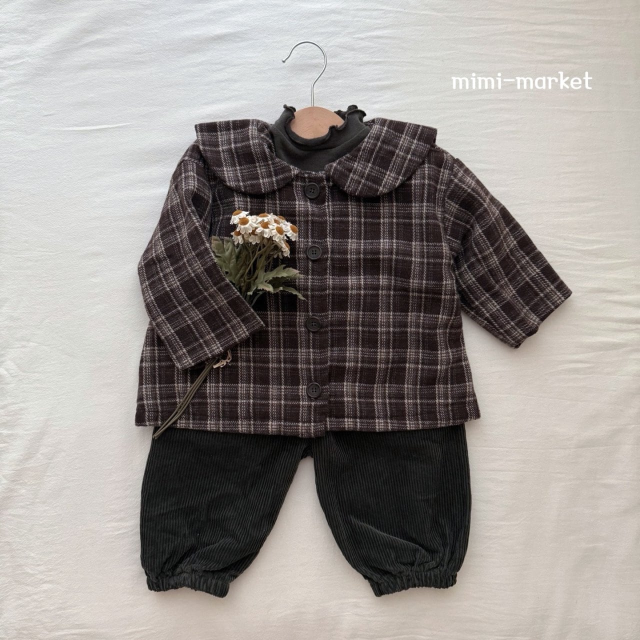 【即納】チェックセーラーコート / mimimarket