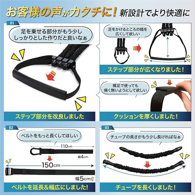 雑誌掲載&現役トレーナー監修】 懸垂 アシスト チューブ 3段階調節