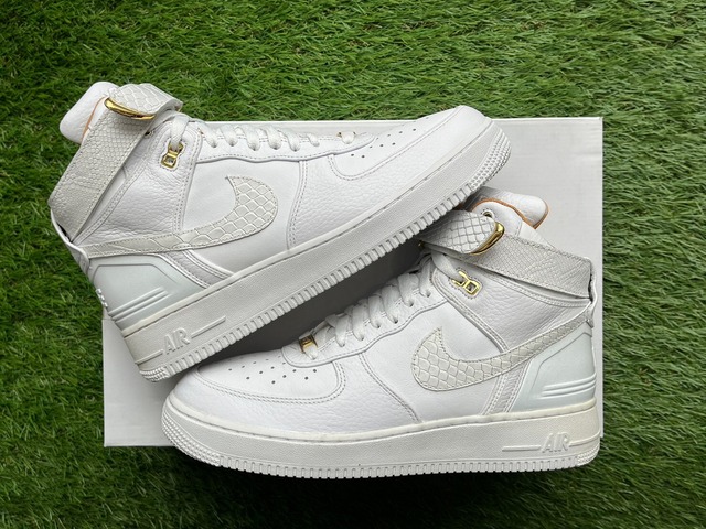 NIKE × JUST DON AIR FORCE 1 HIGH WHITE AO1074-100 28cm 83394