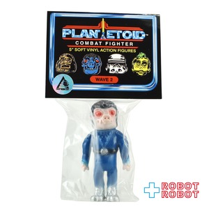 ベアリーヒューマントイ プラネトイドコンバットファイターズ バリー(ブルーver) ソフビフィギュア 袋入未開封