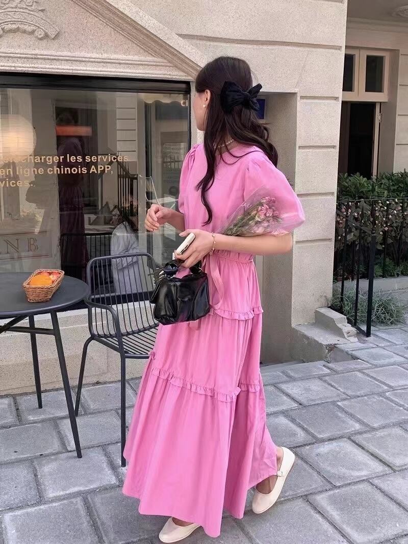 コットンワンピース　AJ22262-9168