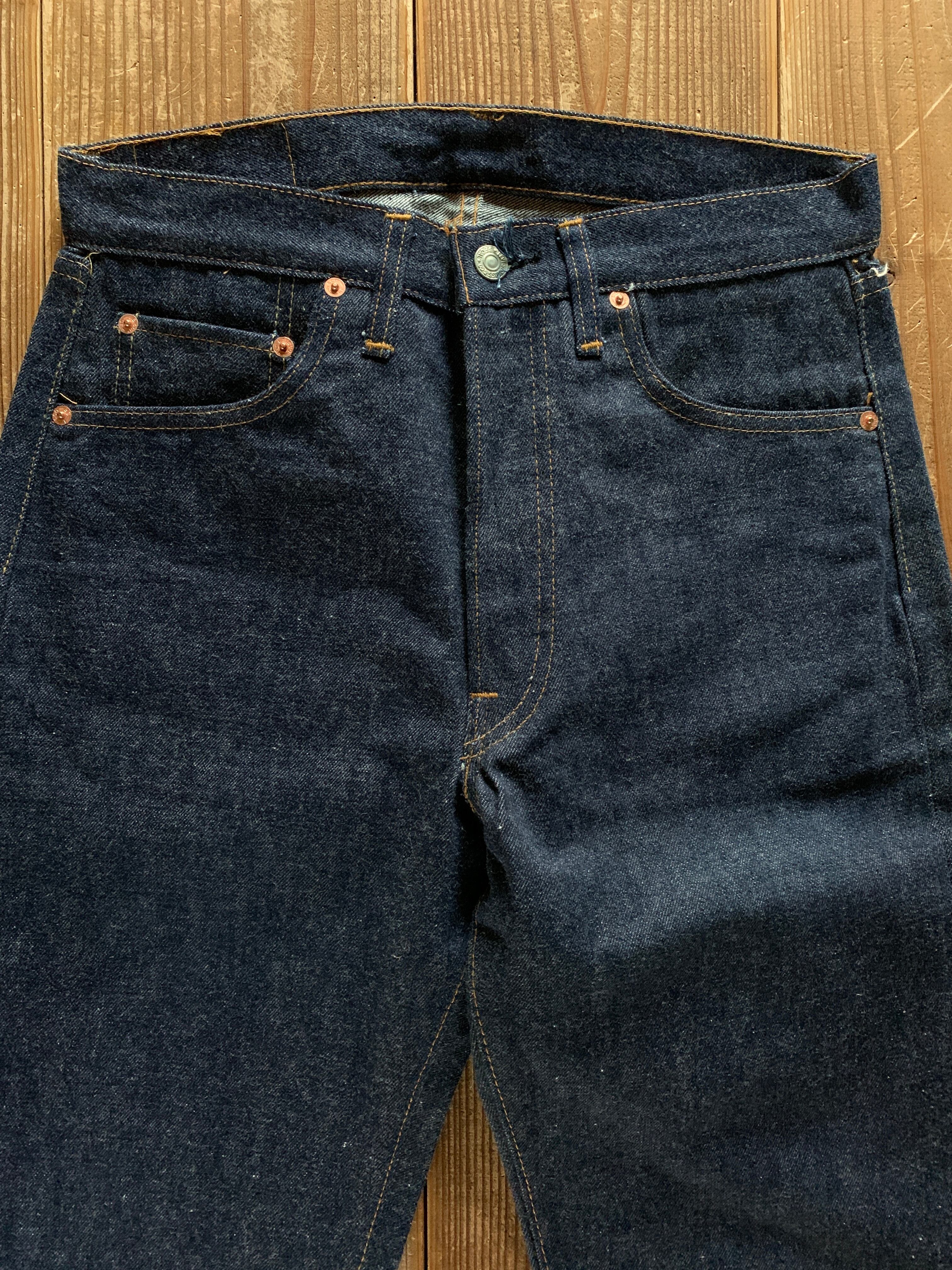 70's Levi's 501 66前期 デニムパンツ DEADSTOCK 表記(31×33) USA製