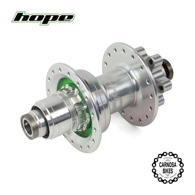 【HOPE】DH Pro4 Rear Hub [DH プロフォー リアハブ] Silver 12×135mm